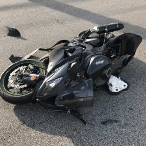 Motorcycle wreck injury in Houston Texas